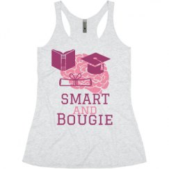 Ladies Slim Fit Super Soft Racerback Triblend Tank