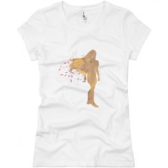 Ladies Slim Fit Basic Promo Jersey Tee