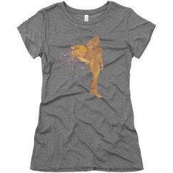 Ladies Slim Fit Super Soft Triblend Tee