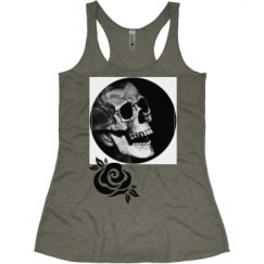 Ladies Slim Fit Super Soft Racerback Triblend Tank