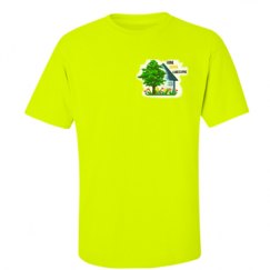 Unisex Ultra Cotton Safety Neon Crewneck Tee