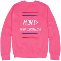 Unisex Neon Crewneck Sweatshirt