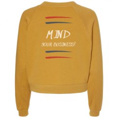 Women's Raglan Pullover Fleece