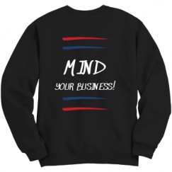 Unisex Film and Foil Crewneck Sweatshirt