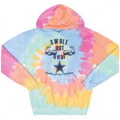 Unisex Tie-Dye Fleece Hoodie