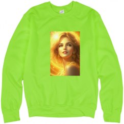 Unisex Neon Crewneck Sweatshirt