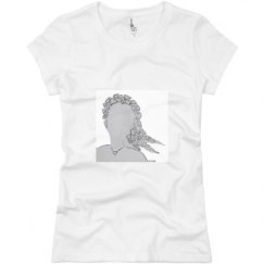 Ladies Slim Fit Basic Promo Jersey Tee