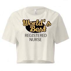 Ladies Festival Cali Crop Top Tee