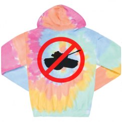 Unisex Tie-Dye Fleece Hoodie