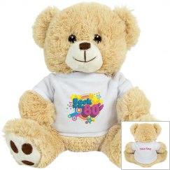 80's Retro Teddy Bear