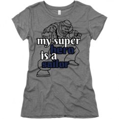Ladies Slim Fit Super Soft Triblend Tee