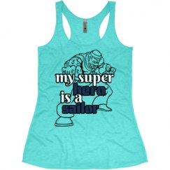 Ladies Slim Fit Super Soft Racerback Triblend Tank