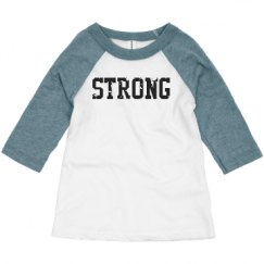 Toddler 3/4 Sleeve Raglan Tee