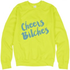Unisex Neon Crewneck Sweatshirt