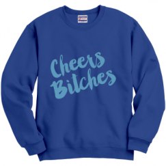 Unisex Film and Foil Crewneck Sweatshirt