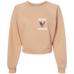 Women's Raglan Pullover Fleece