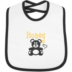 Infant Contrast Trim Bib