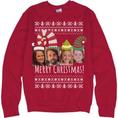 Amber family xmas sweatshirt