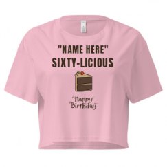 Ladies Festival Cali Crop Top Tee