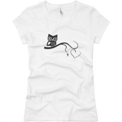 Ladies Slim Fit Basic Promo Jersey Tee