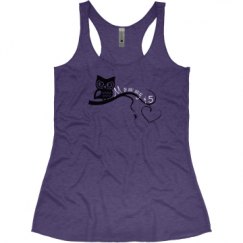 Ladies Slim Fit Super Soft Racerback Triblend Tank