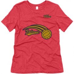 Ladies Relaxed Fit Super Soft Triblend Tee