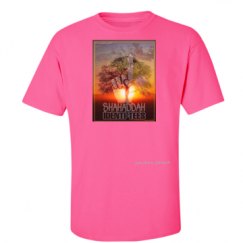 Unisex Ultra Cotton Safety Neon Crewneck Tee