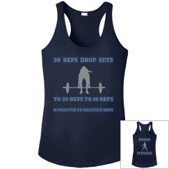 DONDIFITNESS WOMAN PERFORMANCE TANK  TOPS