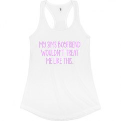 Ladies Slim Fit Racerback Tank Top