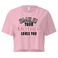 Ladies Festival Cali Crop Top Tee