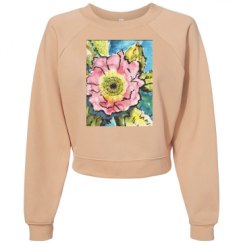 Women's Raglan Pullover Fleece