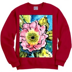 Unisex Film and Foil Crewneck Sweatshirt