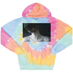 Unisex Tie-Dye Fleece Hoodie