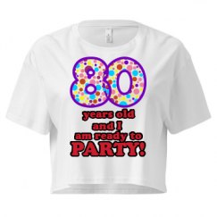 Ladies Festival Cali Crop Top Tee