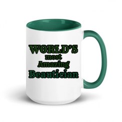 15oz Ceramic Mug with Color Inside