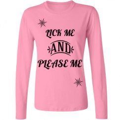 Ladies Relaxed Fit Basic Long Sleeve Tee