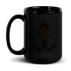 15oz Black Glossy Mug