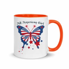 11oz Ceramic Mug with Color Inside