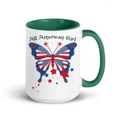 15oz Ceramic Mug with Color Inside