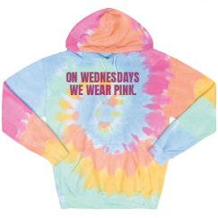 Unisex Tie-Dye Fleece Hoodie