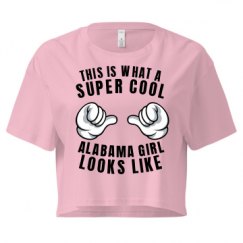 Ladies Festival Cali Crop Top Tee