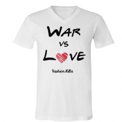 Unisex V-Neck Jersey Tee