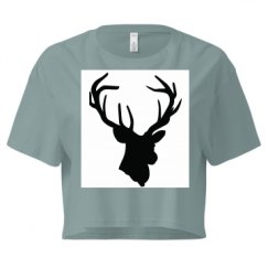 Ladies Festival Cali Crop Top Tee