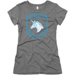 Ladies Slim Fit Super Soft Triblend Tee