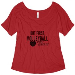 Ladies Flowy Slouchy Tee