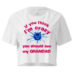 Ladies Festival Cali Crop Top Tee