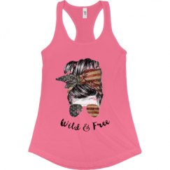 Ladies Slim Fit Racerback Tank Top