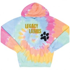Unisex Tie-Dye Fleece Hoodie