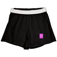Slim Fit Cheer Shorts