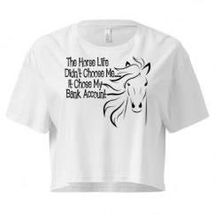 Ladies Festival Cali Crop Top Tee